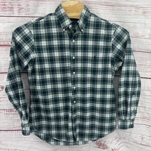 Ralph Lauren Shirt Mens Medium Plaid Cotton Button DownLong Sleeve Pocket Casual